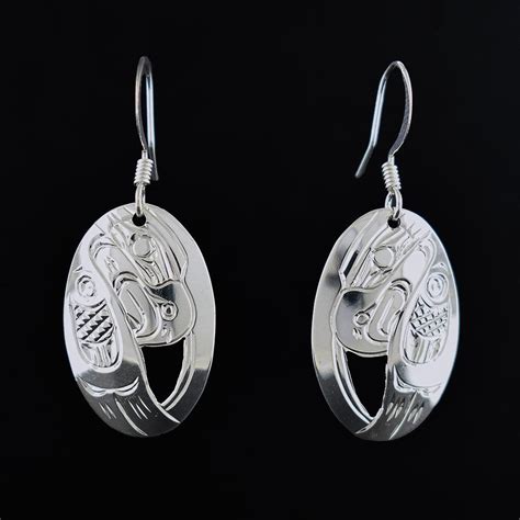 Handmade Native Eagle Earrings