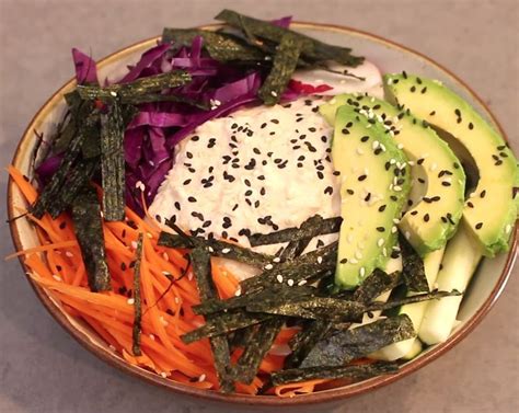 California Roll Sushi Bowls Recipe Sidechef