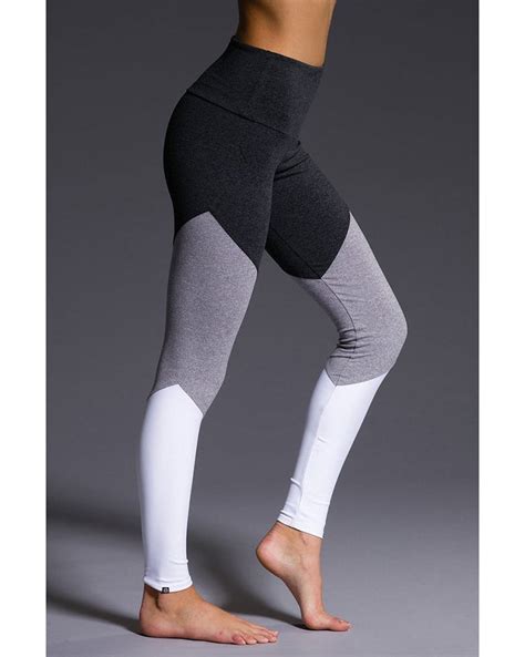 Onzie High Rise Track Legging 2046 Womens Slate Grey Dancewear Centre