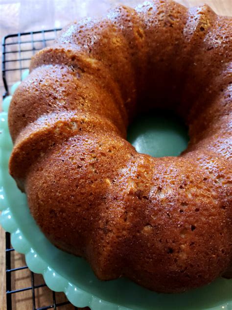 Southern Butter Pecan Pound Cake With Praline Glaze Julias Simply