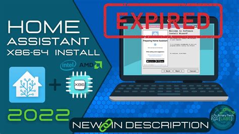 Install Home Assistant On A Laptop Intel Or Amd Using Generic X86 Image No Raspberry Pi