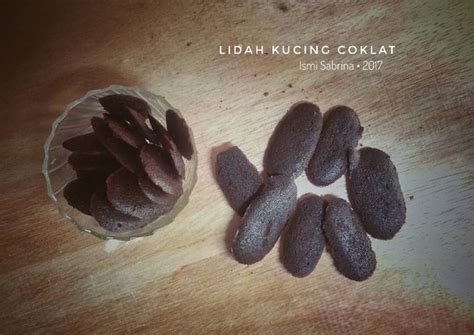 Resep Lidah Kucing Coklat oleh Ismi Sabrina Ayunani - Cookpad