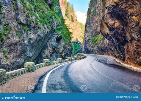 Adorable Summer View Of Bicaz Canyon Cheile Bicazului Incredible