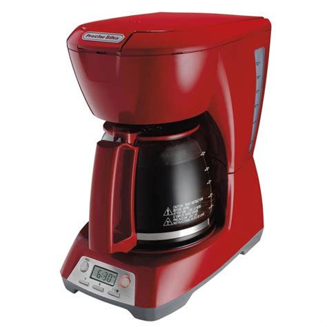 Cafetera Proctor Silex 12 Tazas Mod 43673 Rojo