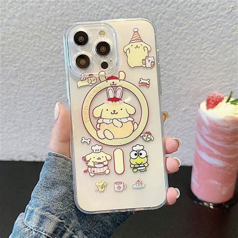 2024 Cinnamoroll Sanrio Pompompurin Anime Case For Magsafe Wireless