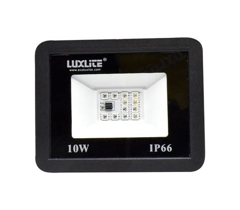 L0938 Lampara Led Tipo Reflector 10w Rgb Multicolor Luxlite Celasa