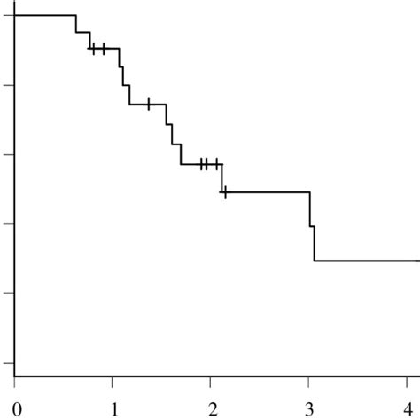 KaplanMeier Relapsefree Survival RFS Curve Of The Patients