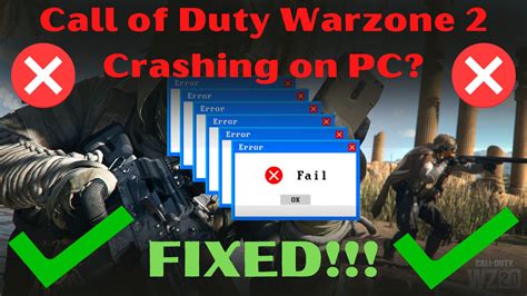 Warzone Keeps Crashing On Pc Ways To Fix It For Good