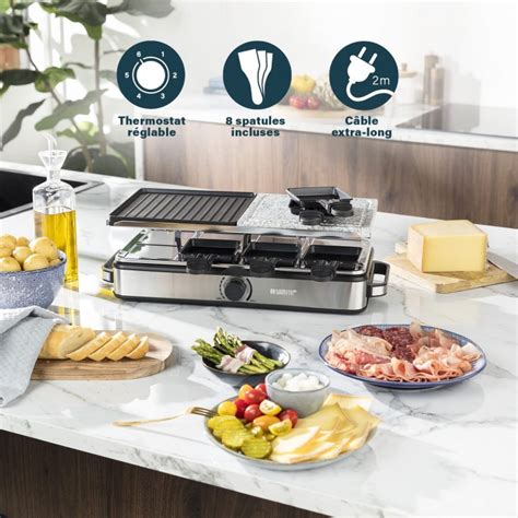 Raclette Princess Multifonction Deluxe Pierre A Cuire