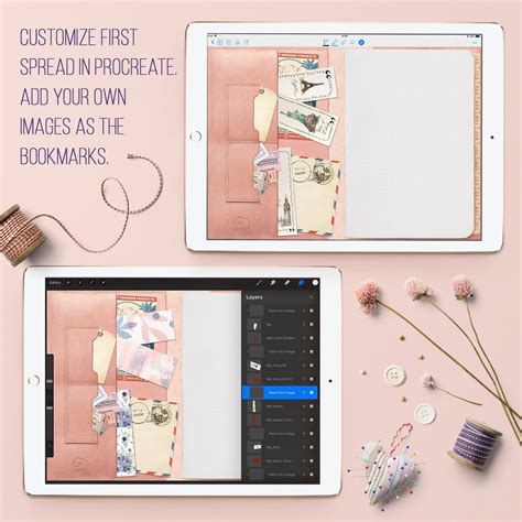 Customizable Digital Bullet Journal Procreate Keynote Files Includ