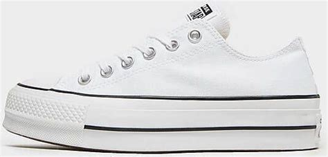 Converse All Star Lift Ox Platform Dames White Dames Schoenennl