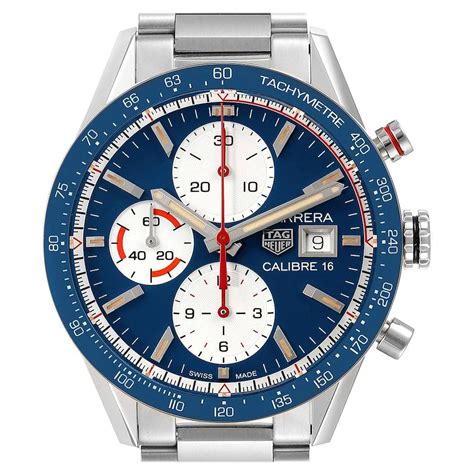 Tag Heuer Carrera Chronograph Limited Edition Mens Watch Cv2117 Box