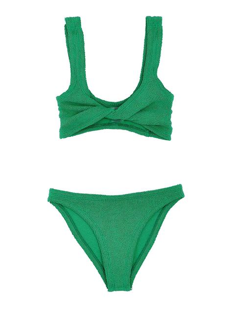 Bikinis Hunza G Juno Bikini Set Junobikiniemerald Thebs