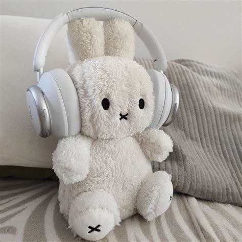 Miffy Plush With Headphones Artofit