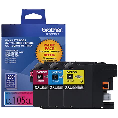 LC1053PKS Ink Cartridge Brother Genuine OEM Bundle Pack