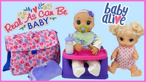 New Baby Alive Real As Can Be Baby With New Mommy Kit Unboxing And