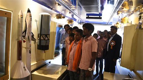 Science Exhibition Held By Isro At Tirumangalam College Draws Huge