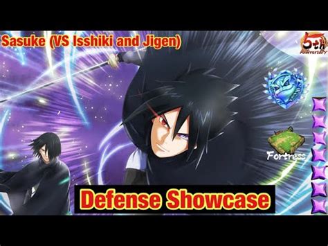 NxB NV Sasuke Uchiha Defense Ability Showcase Defense Fortress 5th