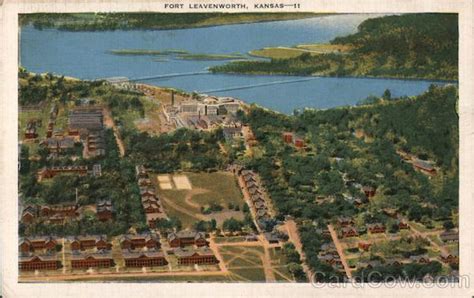 Fort Leavenworth Kansas Postcard