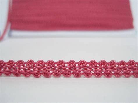 Yards Shocking Pink Gimp Braided Trim Gimp Etsy