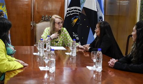 Alicia recibió en audiencia a Miriam Cavieres Ecos Del Sur