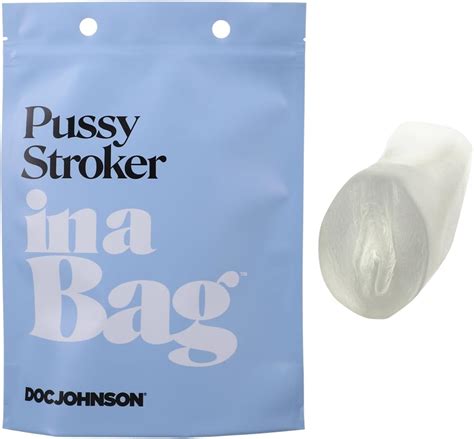 Doc Johnson Pussy Stroker In A Bag Ultraskyn Adult Toy Stroker With Texture