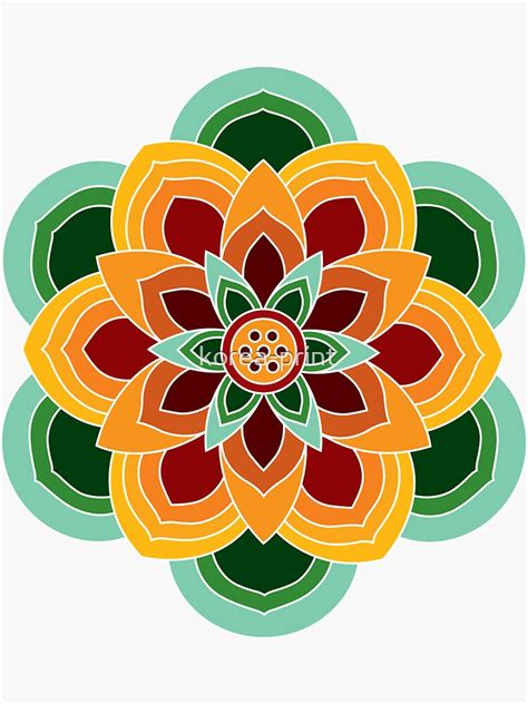 Korea Traditional Pattern Sticker For Sale By Korea Print Redbubble