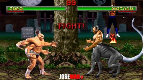 Goro Vs Motaro Mortal Kombat Ii Youtube