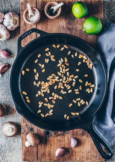 Vegan Mushroom Pasta With Spinach Bianca Zapatka Recipes