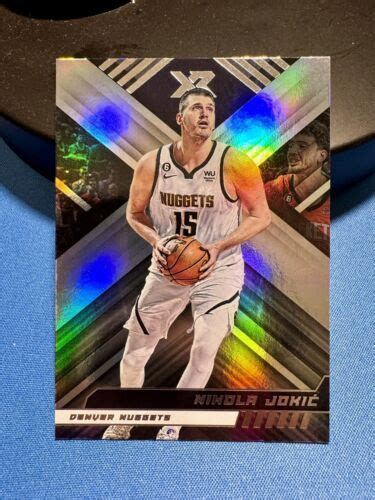 Nikola Jokic 2022 23 Panini Chronicles XR 298 Denver Nuggets