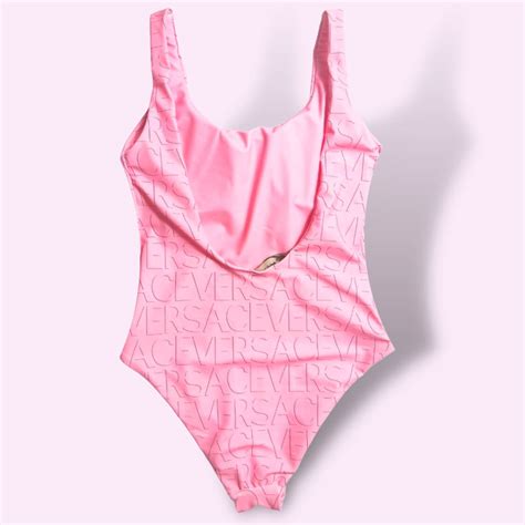 Monogram One Piece Swimsuit In Pink ®beach Babe Bikini