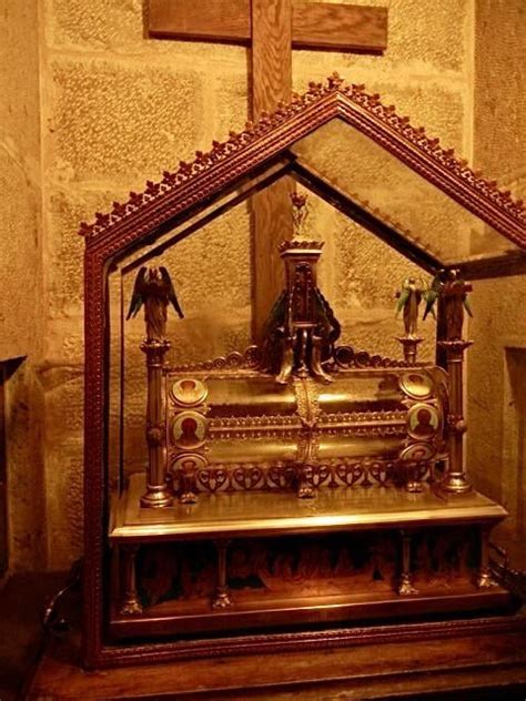 The Preserved Skull Of Mary Magdalene At St Maximin Basilica France