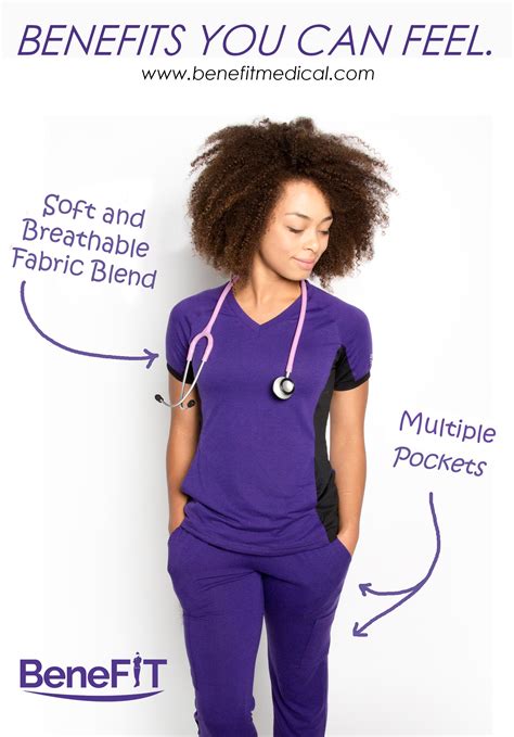 Eggplant Helix Scrub Line Athletically Engineered Scrubs By Benefit