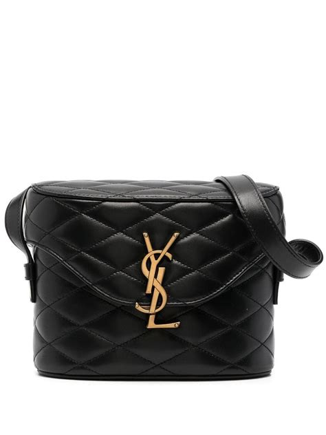 Saint Laurent Bolsa Transversal June Matelassê Preto FARFETCH BR