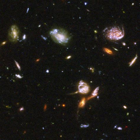 Hubble As A Time Machine This Is What The First Galaxies Looked Like