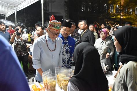 Sekda Nuryakin Buka Night Market Bersama Mendag Zulkifili Hasan