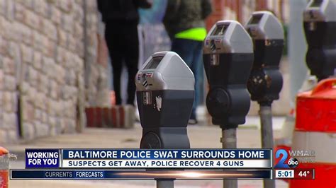 Baltimore Police Swat Surrounds Home Youtube