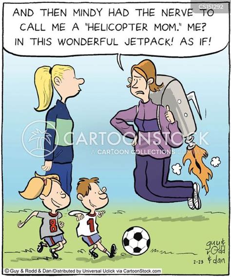 Helicopter Mom Cartoons and Comics - funny pictures from CartoonStock