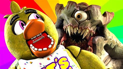 Fnaf Chica Animatronics Vs Fortnite Monster Youtube