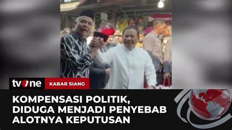 Ganjar Parabowo Saling Tunggu Umumkan Bacawapres Kabar Siang Tvone