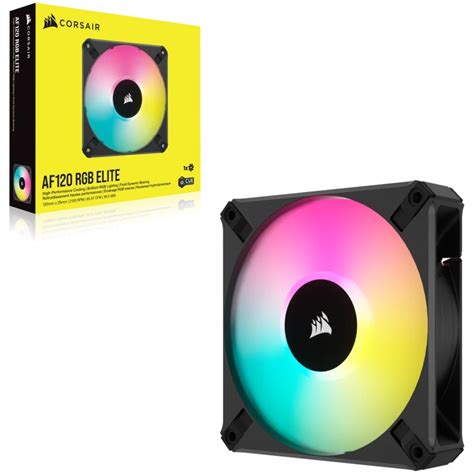 Ventilator Corsair AF120 ELITE Series High Performance RGB 120 Mm