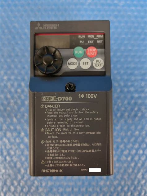 代購代標第一品牌－樂淘letao－ Ck9762 三菱 Mitsubishi インバータ Freqrol D700 単相100v Fr