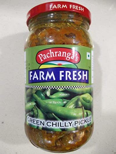 Pachranga Green Chilli Pickle 800 Grams The Indian Mart Europe