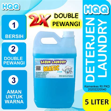 Hqq Sabun Cuci Baju Laundry Detergent Deterjen Laundry Liter