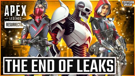 The End Of New Leaks Datamining In Apex Legends YouTube