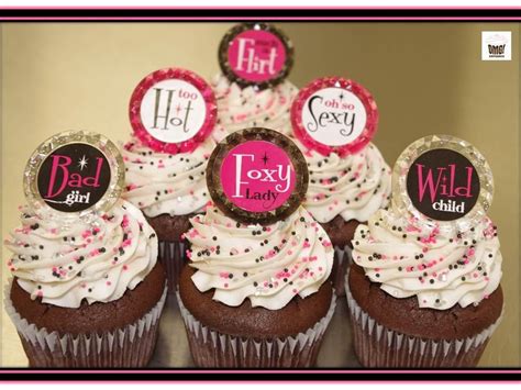 Sexy Foxy And Sweet Cupcakes Perfect For Bachelorette Party Cupcakes