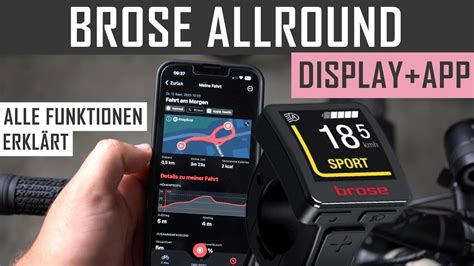 BROSE ALLROUND Display App Alle Funktionen erklärt YouTube