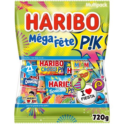 Haribo Mega Fête Pik Multipack 720g Elmercado