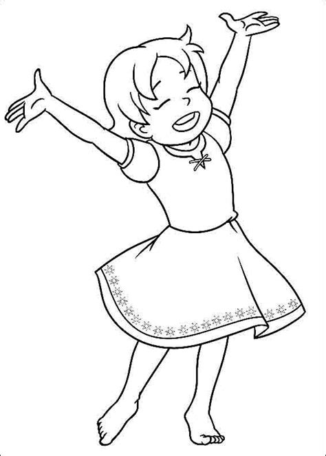 Heidi 2 dibujos faciles para dibujar para niños. Colorear | Coloriage ...