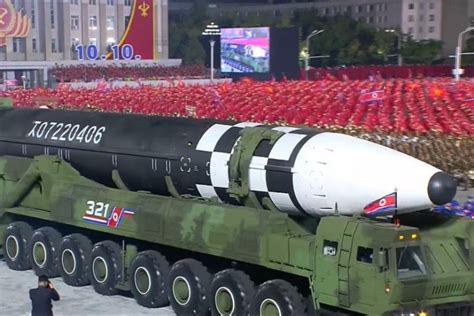 North Korea Unveils Large New Missile At Parade Upi